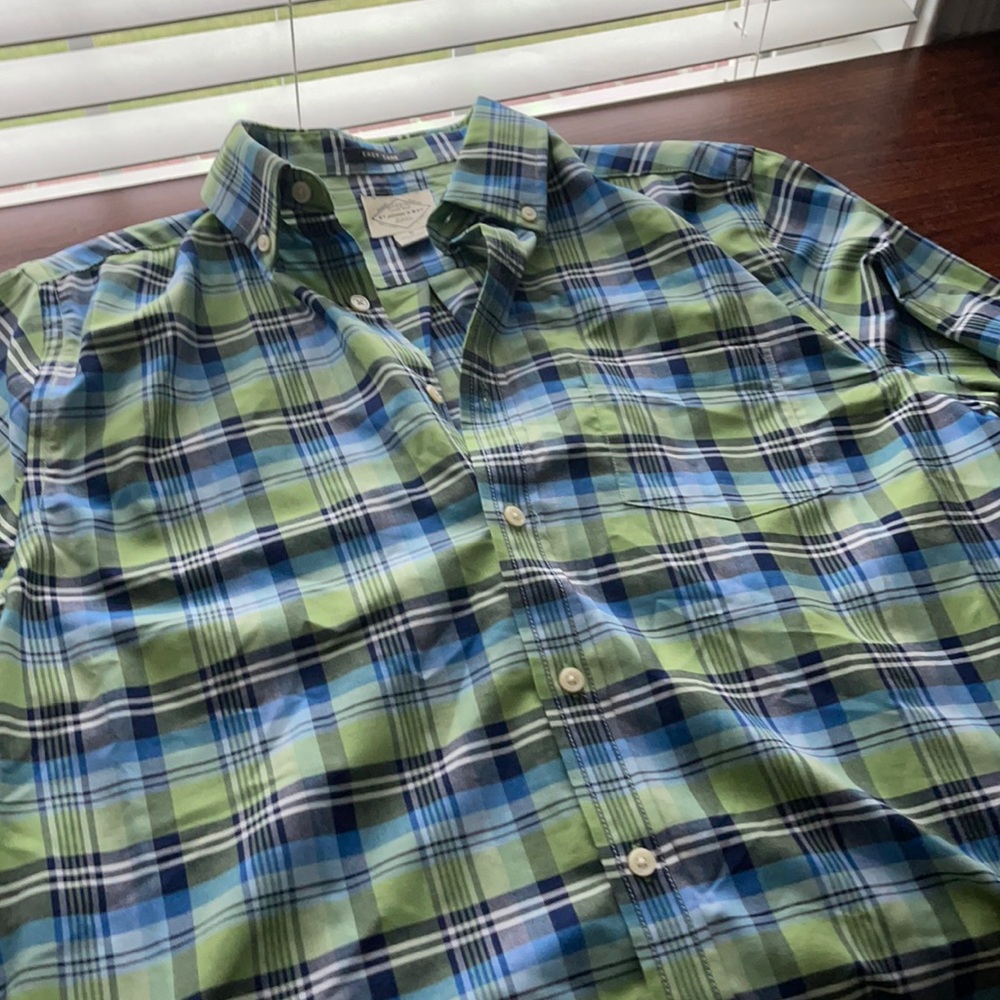 St Johns Bay Striped button down shirt